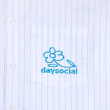 Binary Good Day Social Shirt - 100% Cotton Summer Blend